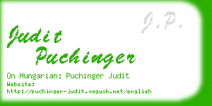 judit puchinger business card